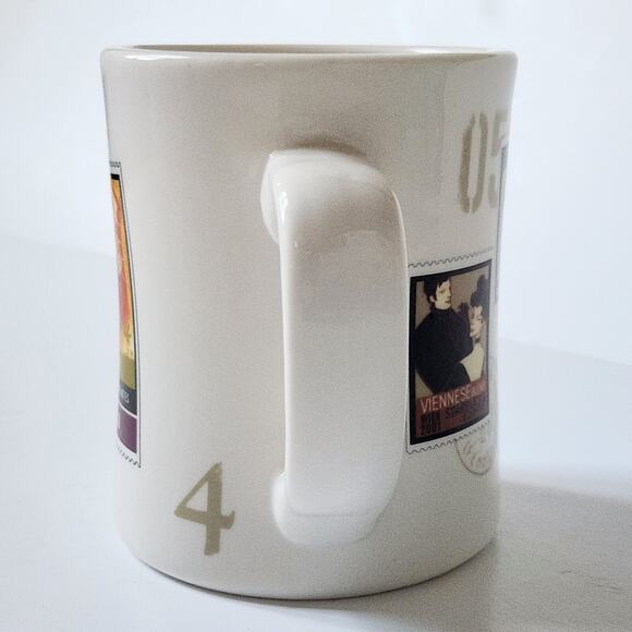 Vintage Starbucks Barista Air Mail Stamp Series Mug – Kenya Sulawesi Colombia - Picture 8 of 12